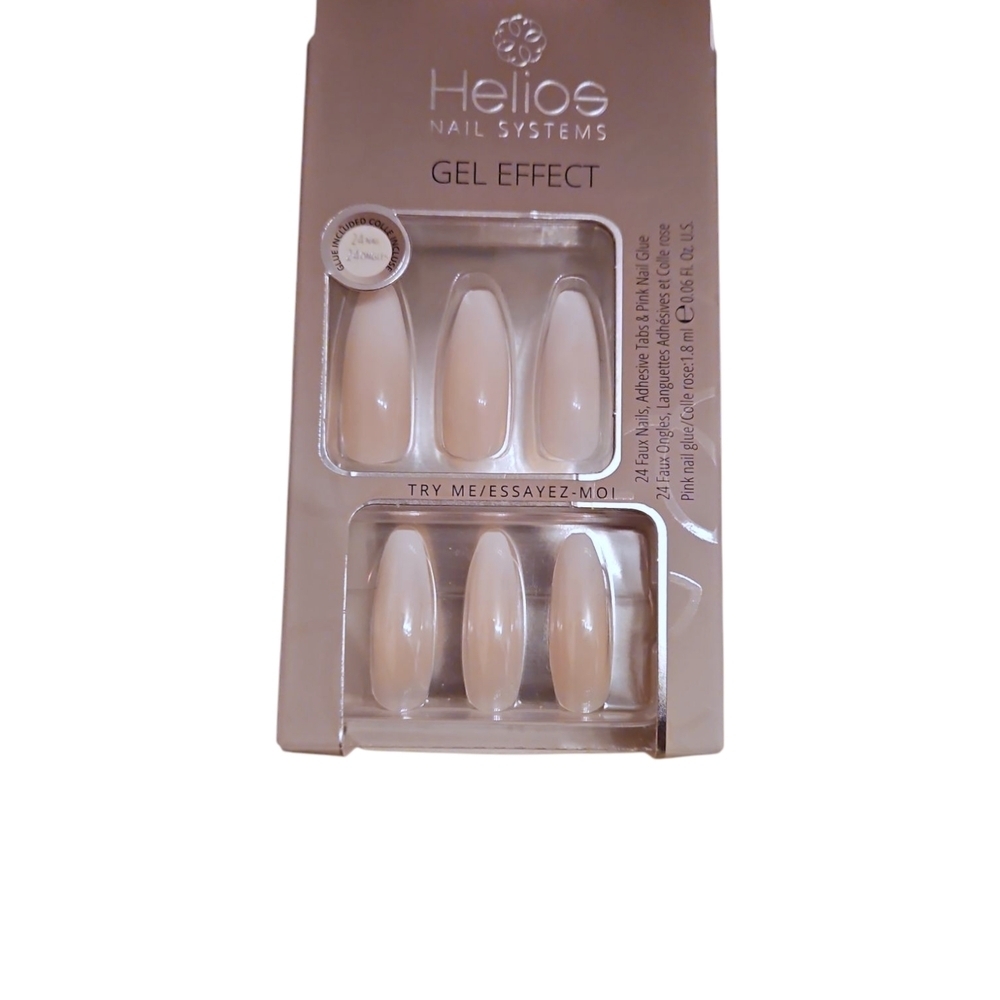 Helios Nail Systems Gel Effect - Pink And White, New In Box